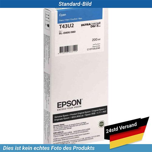 C13T43U440 Epson T43U Ink CMYK 200ML - Bild 8 von 9