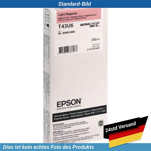 C13T43U640 Epson SureLab SL-D800 T43U1 encre toutes couleurs 200ML - Photo 5/11