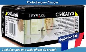 C540A1YG Lexmark C540N Cartouche de toner Jaune C540A1YG