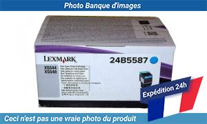 24B5587 Lexmark XS544dn Cartouche de toner Cyan 24B5587