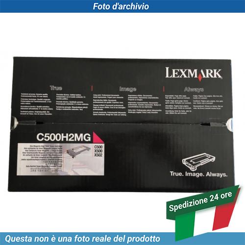 C500H2YG Lexmark C500 Toner CMYK High Yield - Zdjęcie 5 z 6