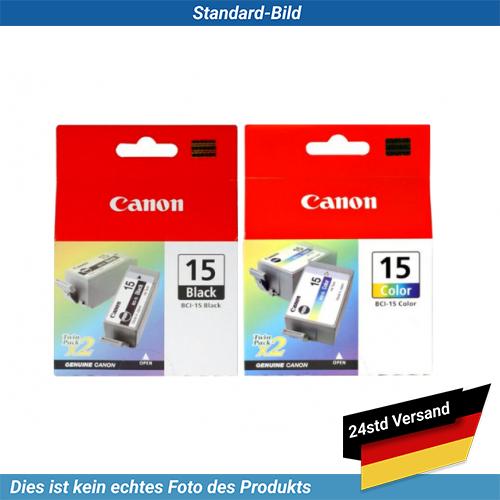8191A002 Canon BCI-15 Ink Black - Tri-Color - Afbeelding 2 van 7