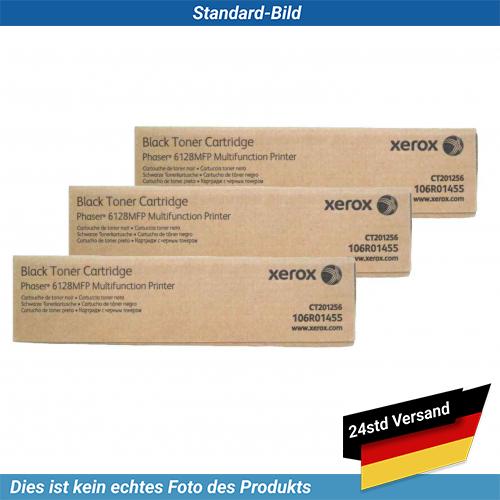 Compatible avec Xerox Compatible with Xerox 106R01455 Xerox Phaser 6128 Toner CMY - Photo 3/9