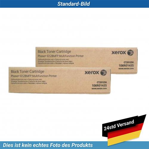 Compatible avec Xerox Compatible with Xerox 106R01455 Xerox Phaser 6128 Toner CMY - Photo 7/9