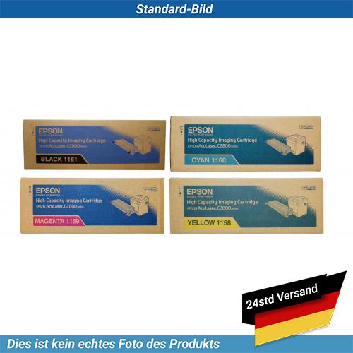 Toner Epson 1158-1161 CMJN haut rendement - Photo 4/6