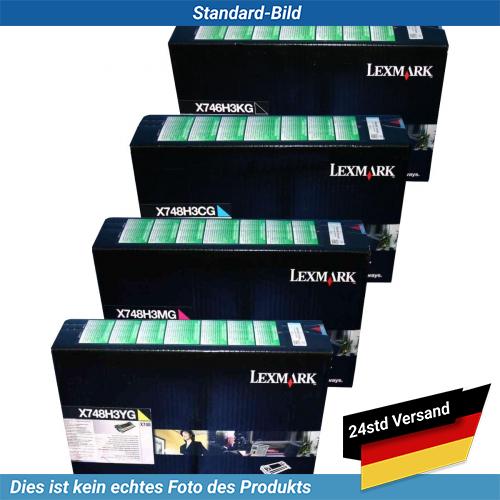 Lexmark X748 Corporate Toner Cartridge CMYK - Afbeelding 3 van 9