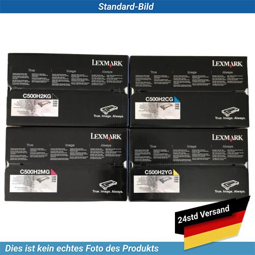 Lexmark C500 Toner CMYK HY - Photo 4/7