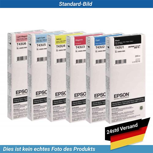 C13T43U640 Epson SureLab SL-D800 T43U1 encre toutes couleurs 200ML - Photo 4/11