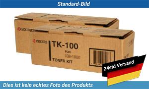 Kyocera Mita TK-100 Toner Black Pack Of 2 TK100, 370PU5KW, 370PU5KW001