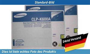 Samsung CLP-600 Toner Cartridge Black Pack Of 2 CLPK600AELS