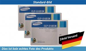 HP-Samsung CLP-510 Toner Black 3K Pack Of 3 CLP510D3KSEE