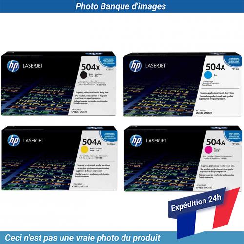 HP 504X / 504A Toner CMY / K-HY - Afbeelding 4 van 9