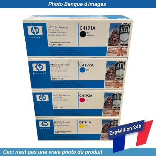 HP Color Laserjet 4500 Toner CMYK - Photo 8/9