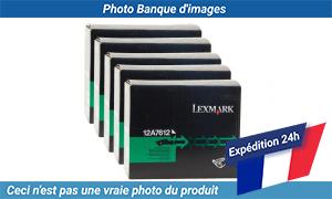 Lexmark T630 Toner Black 21K 5 Pack 12A7612, 12A7341