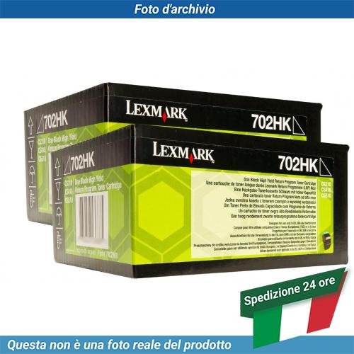 70C2HY0 Lexmark 702H Toner CMYK - Zdjęcie 9 z 9