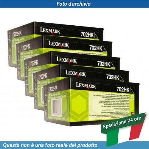 70C2HY0 Lexmark 702H Toner CMYK - Zdjęcie 8 z 9