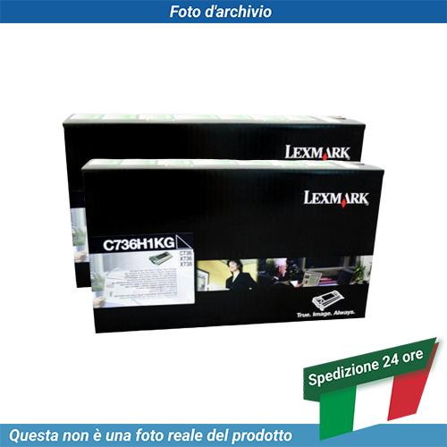 Lexmark C736 Toner CMYK HY RP - Afbeelding 7 van 8