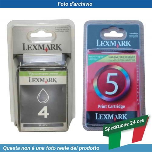 Lexmark 4 - 5 Ink Black - Tri-Color - Afbeelding 2 van 4