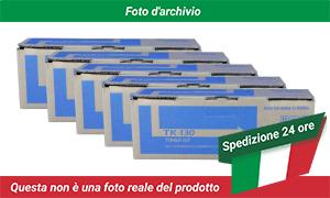 Kyocera Mita TK-130 Toner Black Pack Of 5 TK130, 1T02HS0EUC, 1T02HS0EUC001