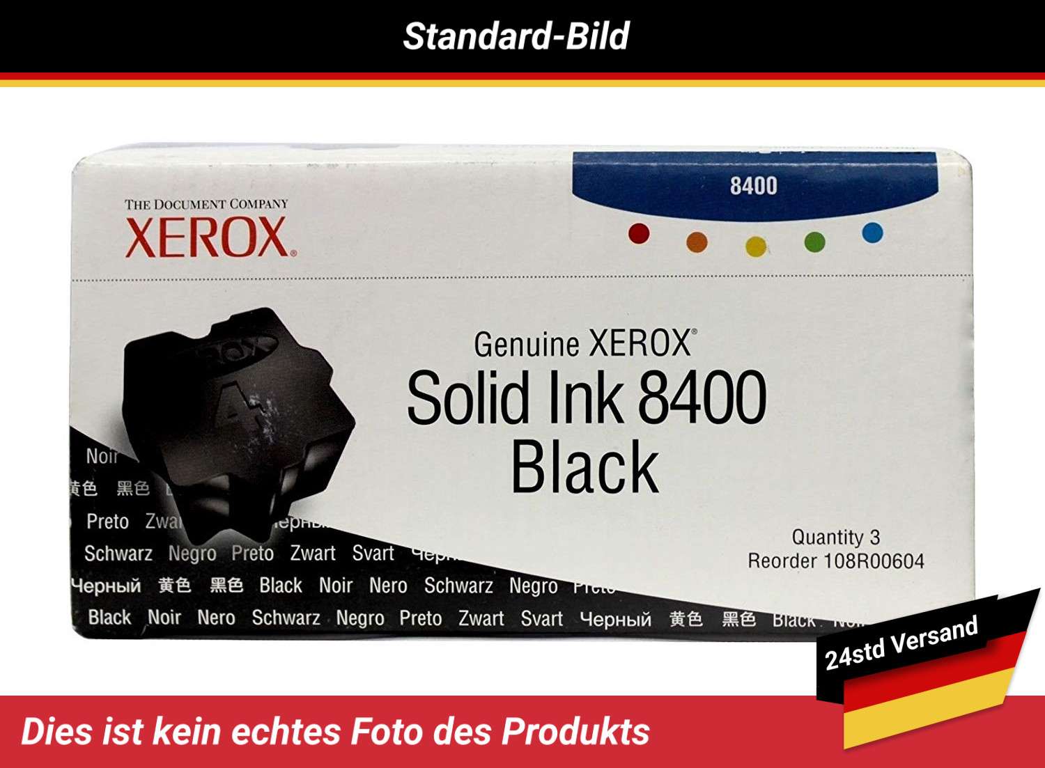 XEROX PHASER 8400 SOLID INK BLACK