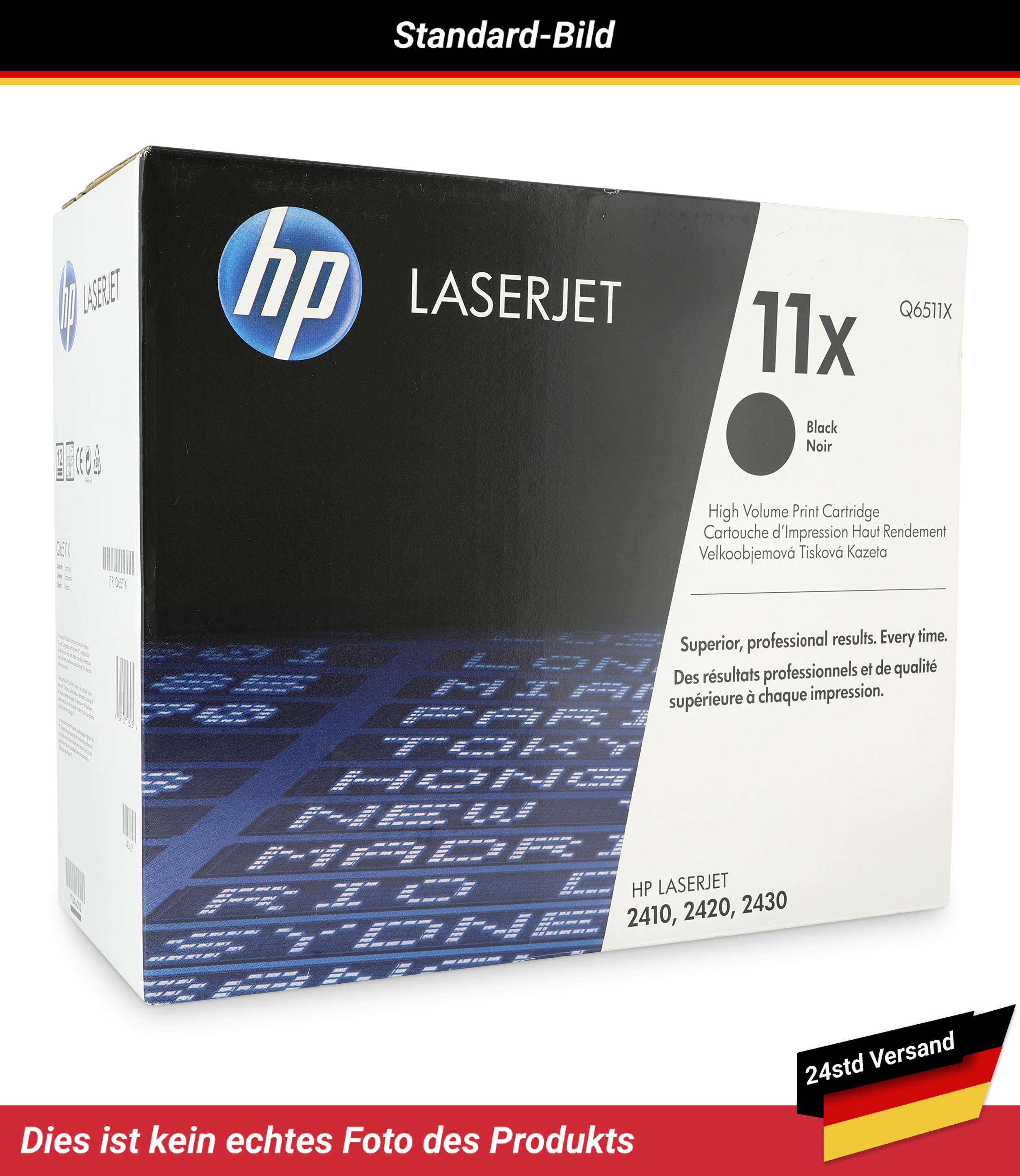 HP 11X TONER CARTRIDGE BLACK