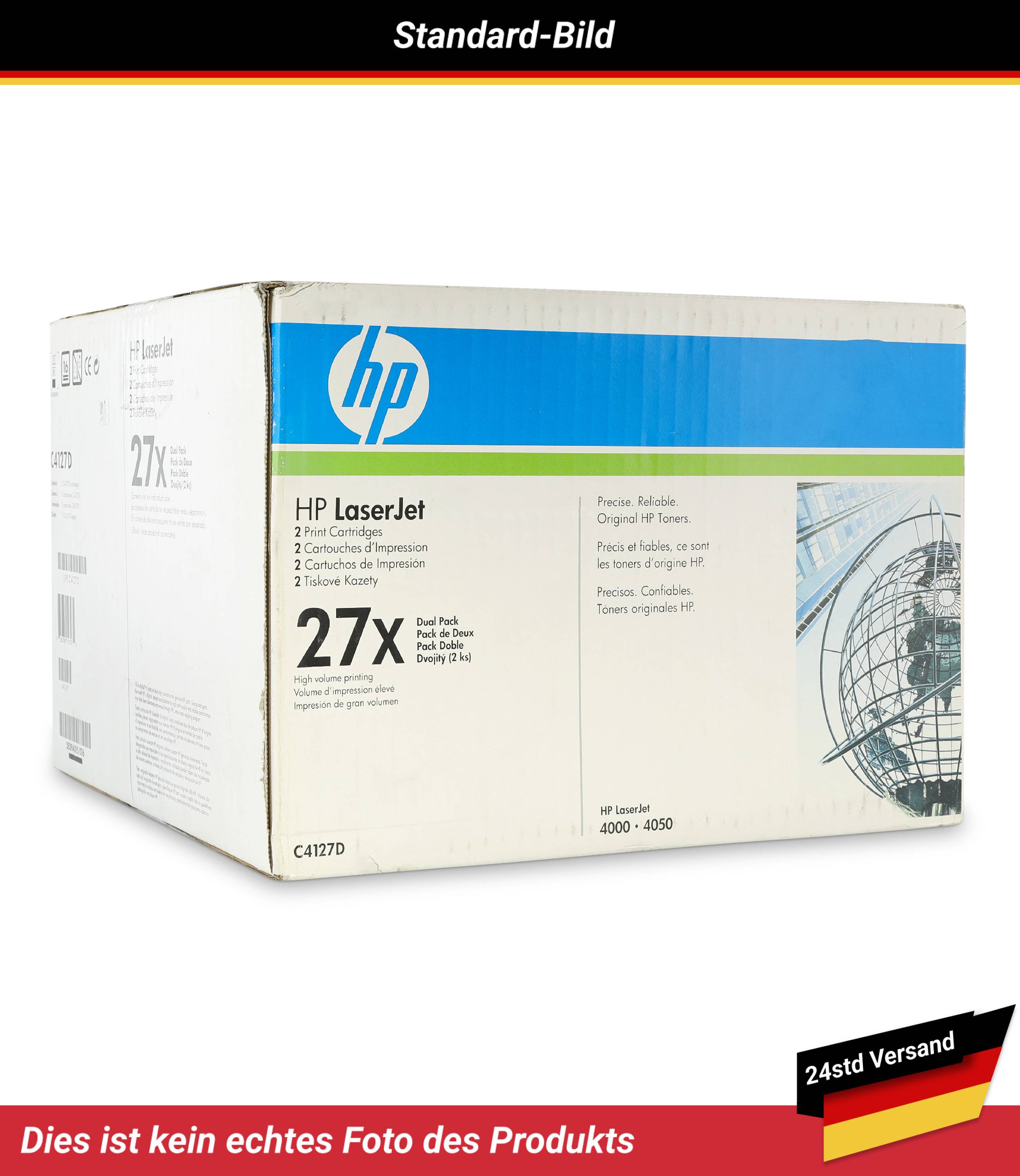 HP 27X PRINT TONER BLACK DUAL PACK