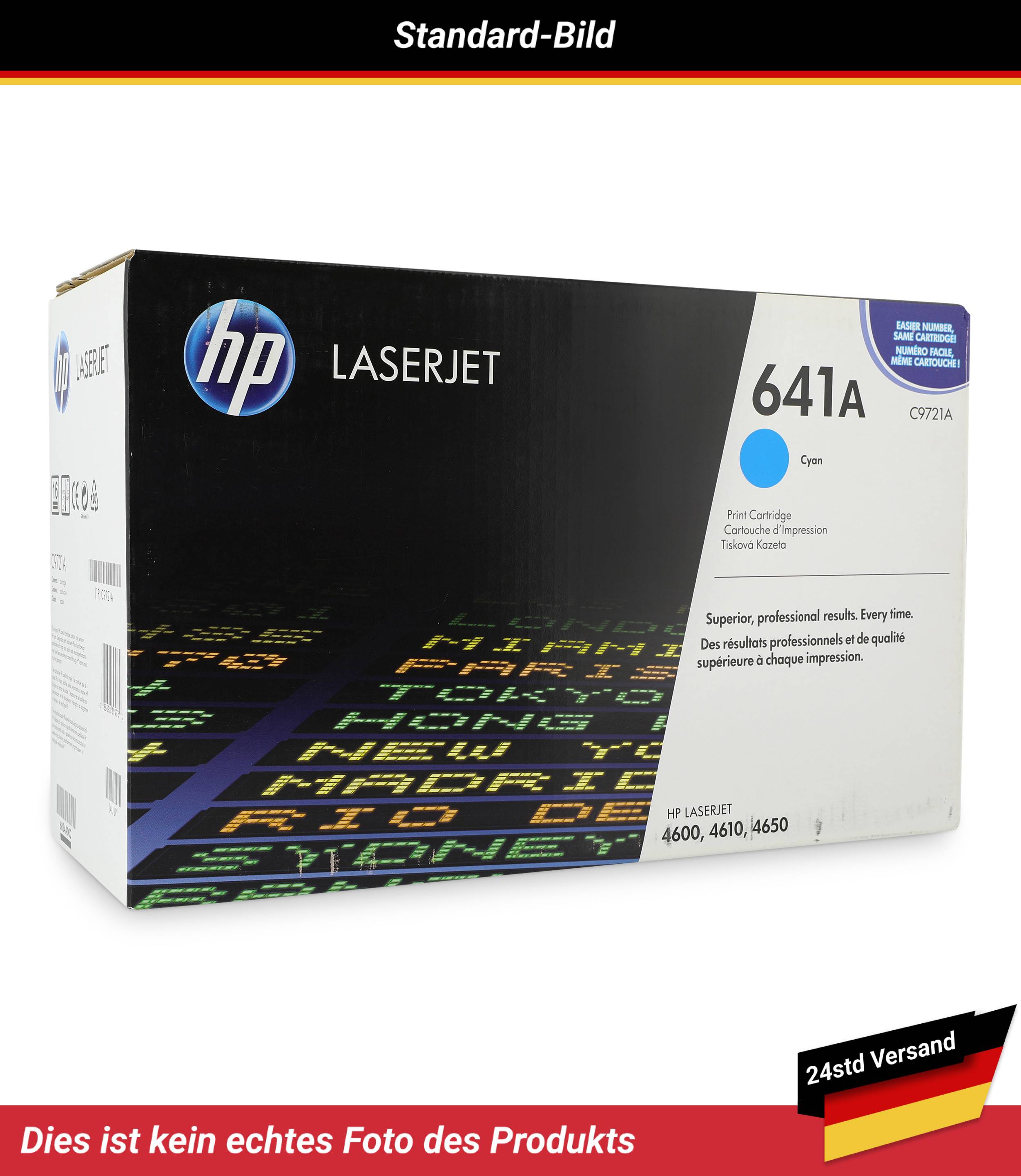 HP 641A TONER CARTRIDGE CYAN