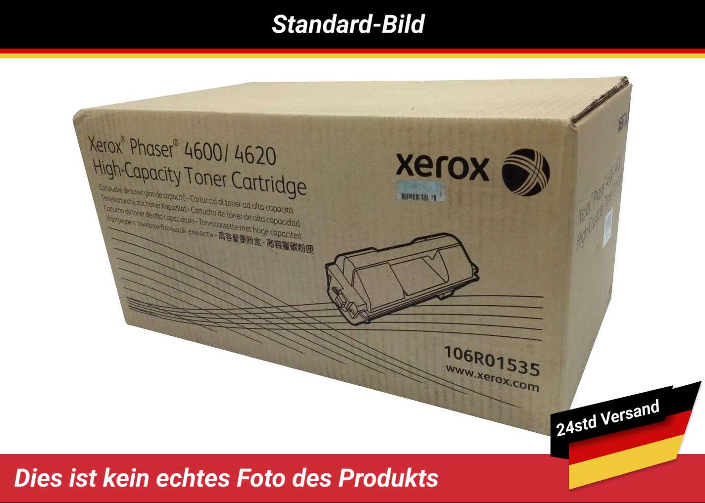 XEROX PHASER 4600 TONER BLACK HIGH YIELD