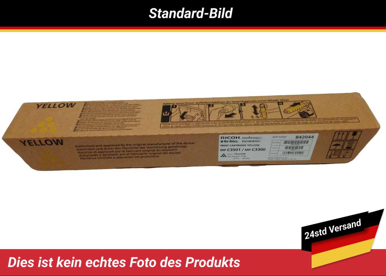 RICOH AFICIO MP C3300 TONER YELLOW