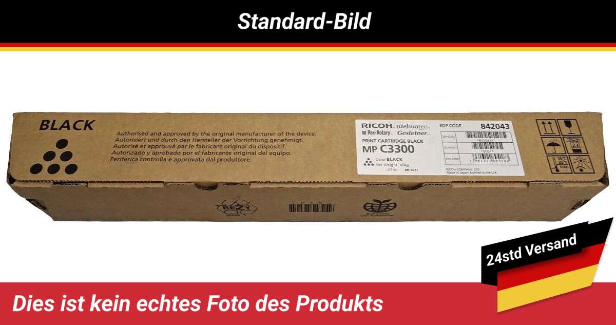RICOH MP C3300 TONER CARTRIDGE BLACK