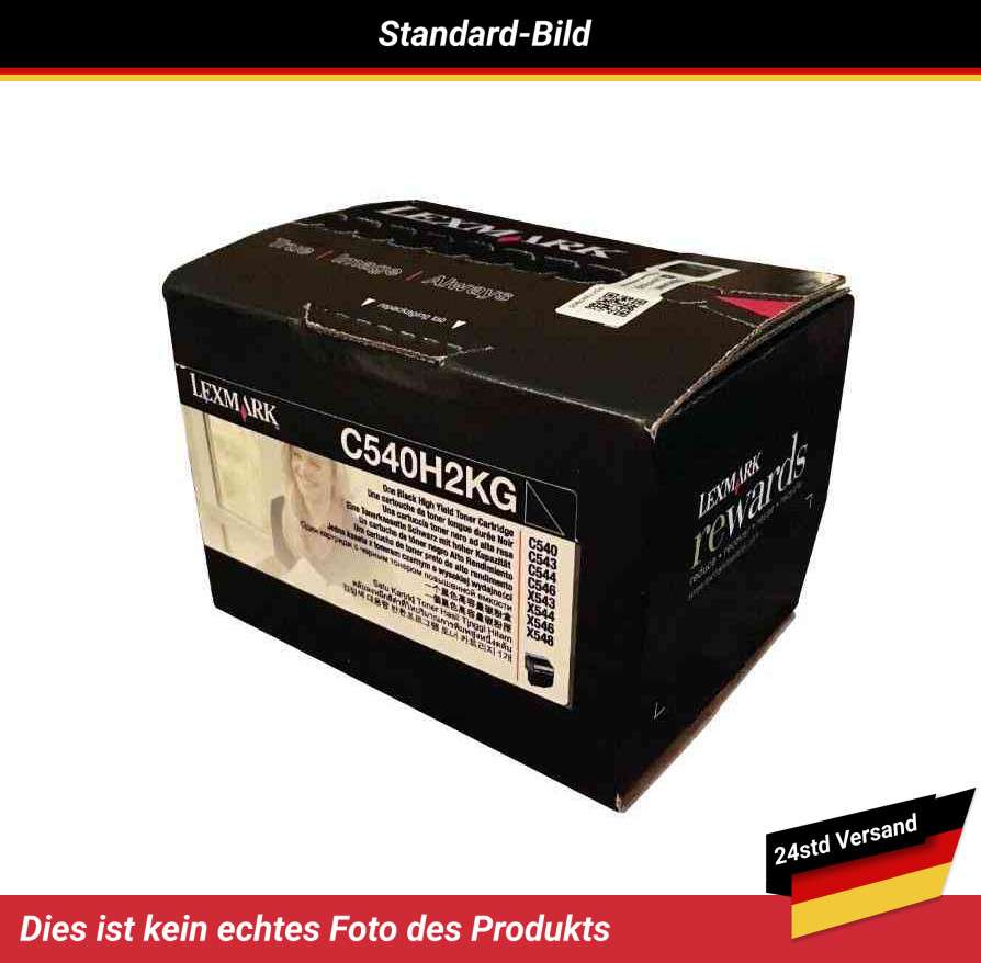 LEXMARK C540 C543 TONER CARTRIDGE BLACK 2.5K