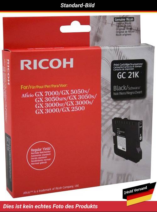 RICOH AFICIO GX3000 PRINT CARTRIDGE BLACK 1.5K