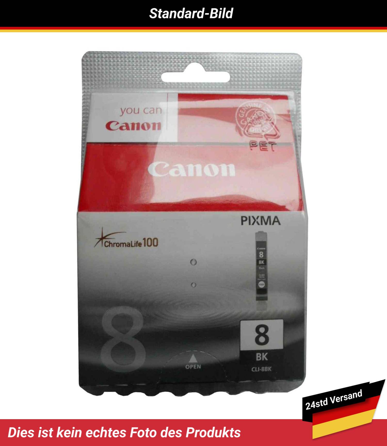CANON CLI-8BK INK CARTRIDGE BLACK