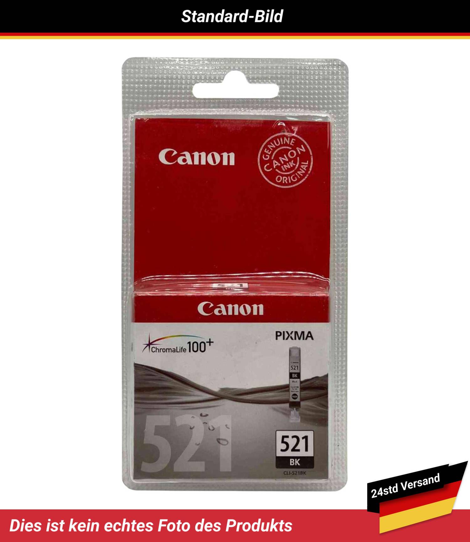 CANON CLI-521 INK TANK BLACK