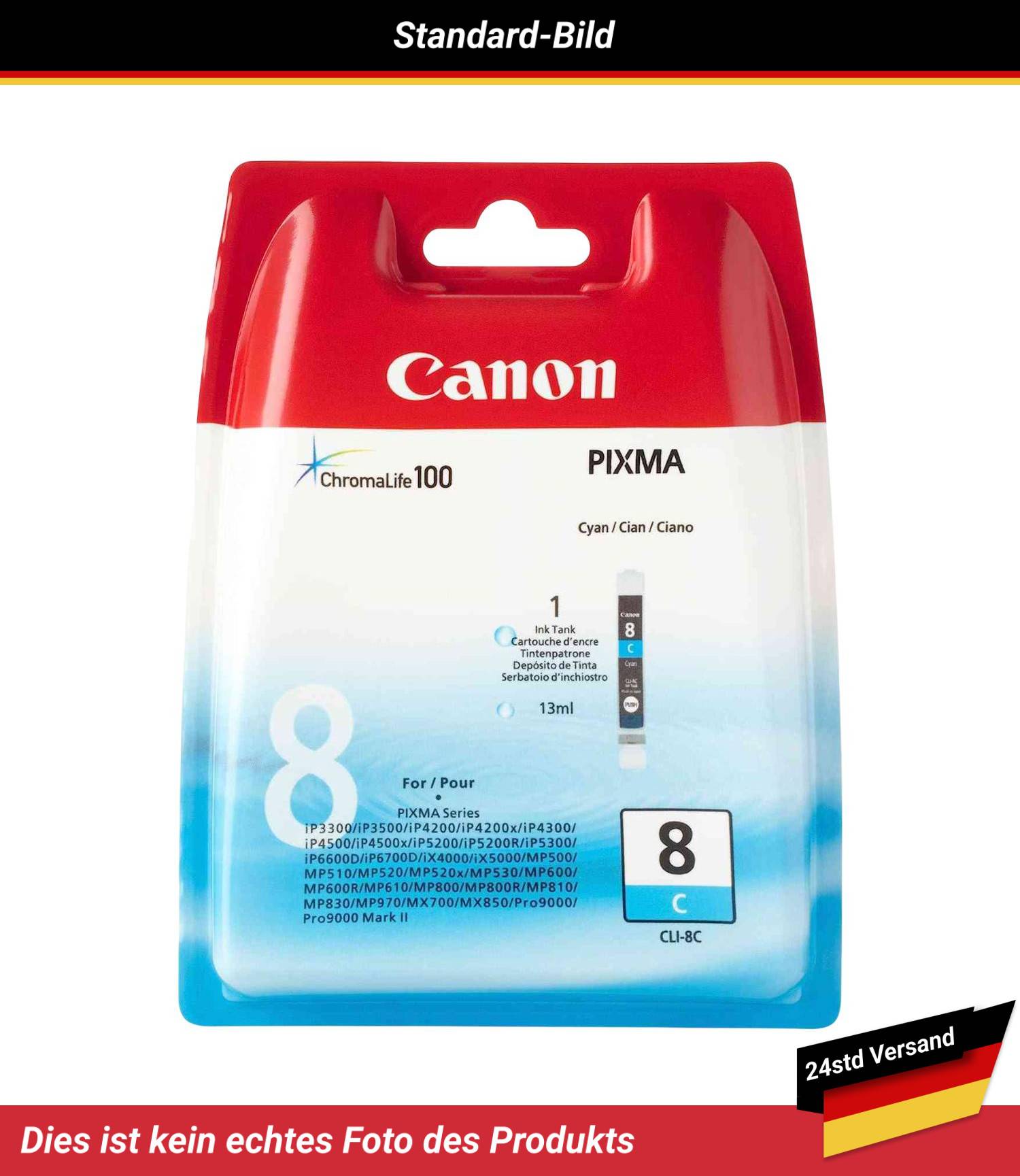 CANON CLI-8C INK TANK CYAN