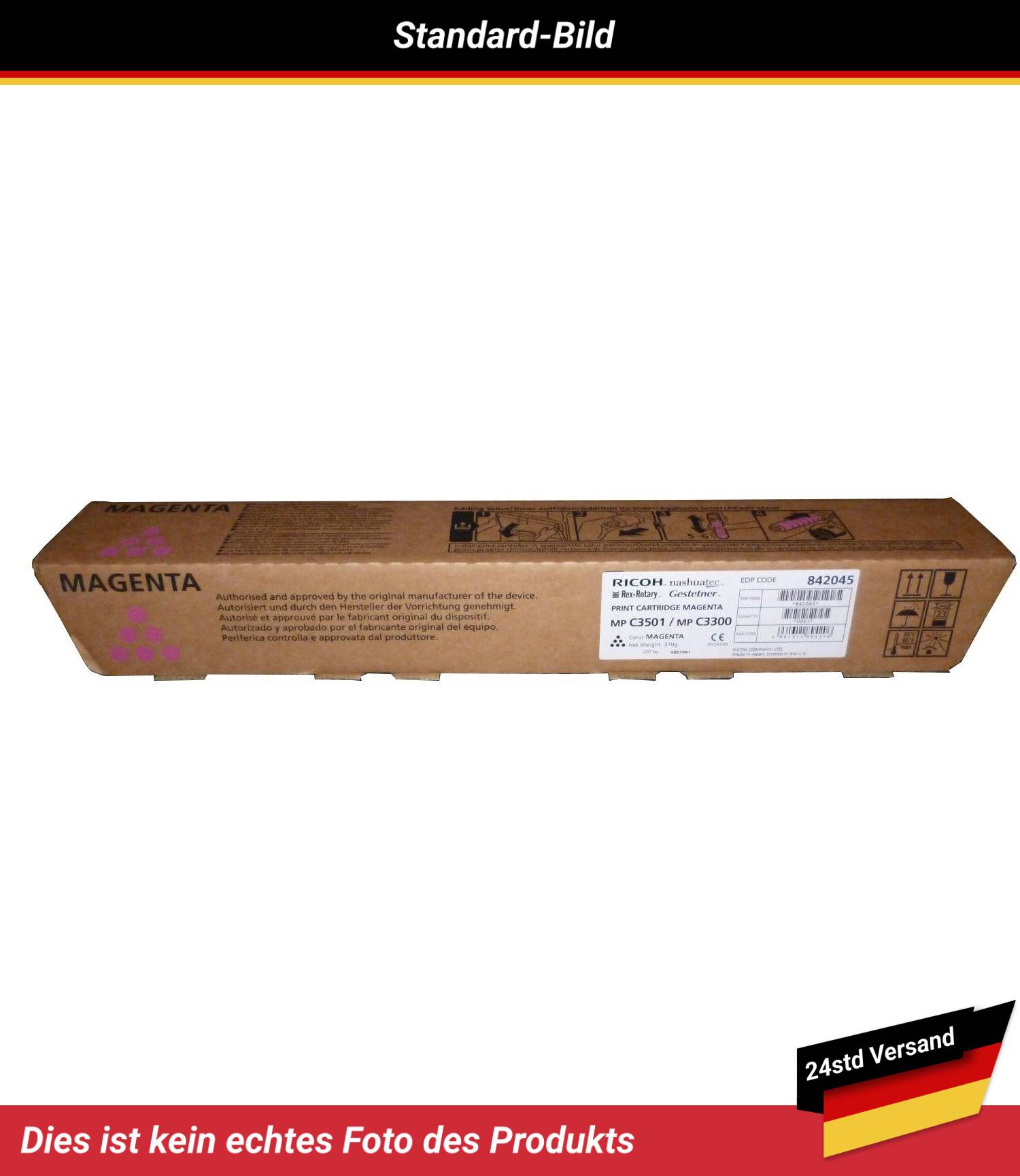 RICOH MP C3300 TONER CARTRIDGE MAGENTA