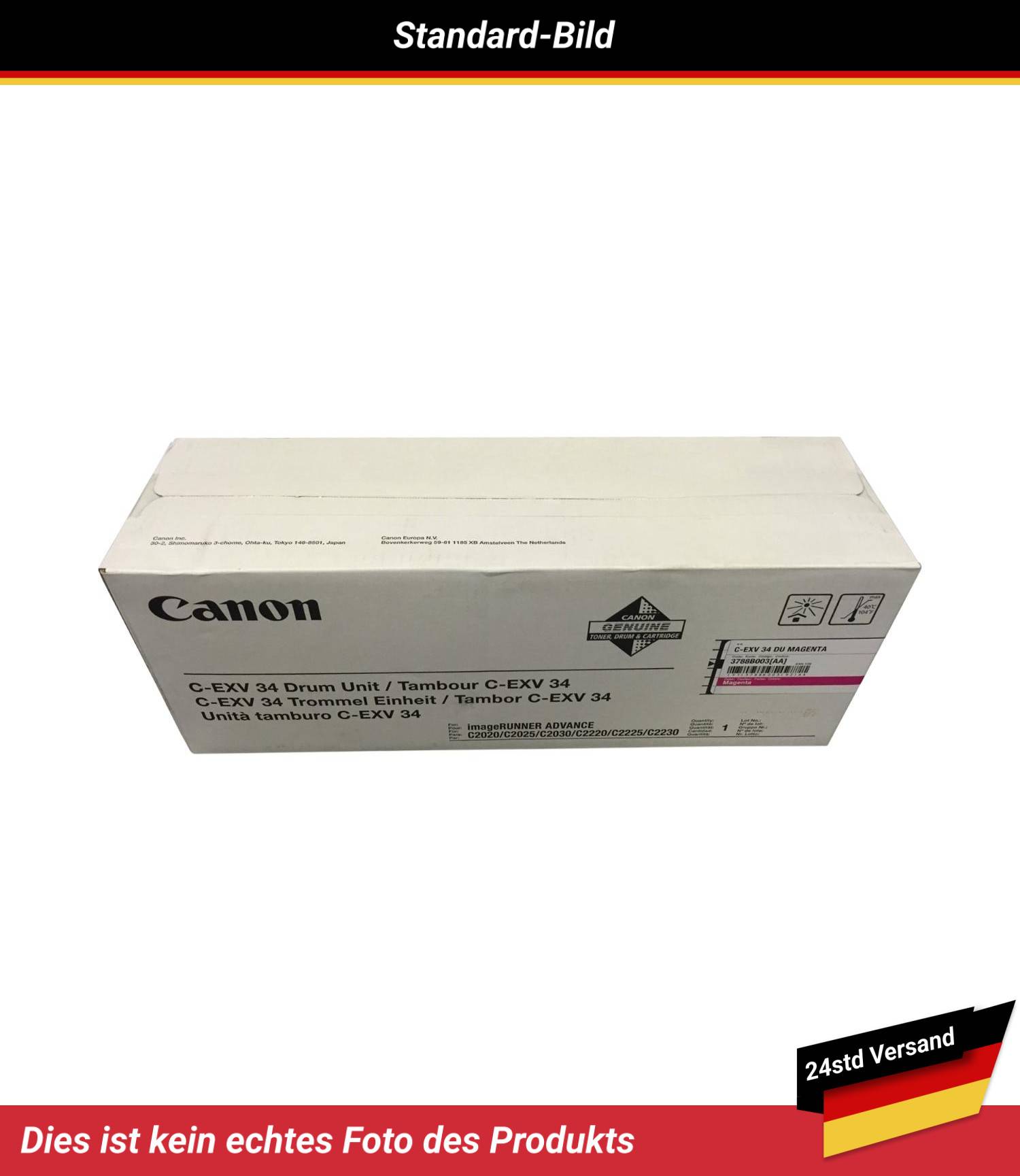 CANON C-EXV34 DRUM UNIT MAGENTA