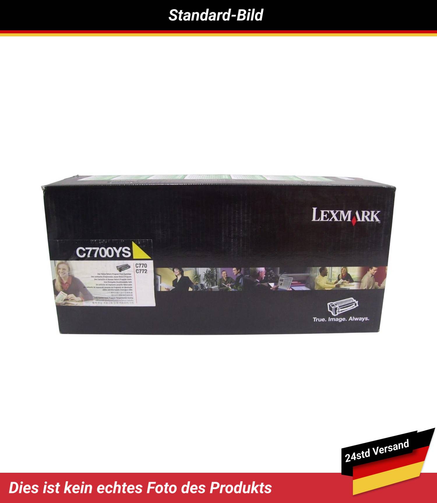 LEXMARK C770 RP TONER CARTRIDGE YELLOW 6K