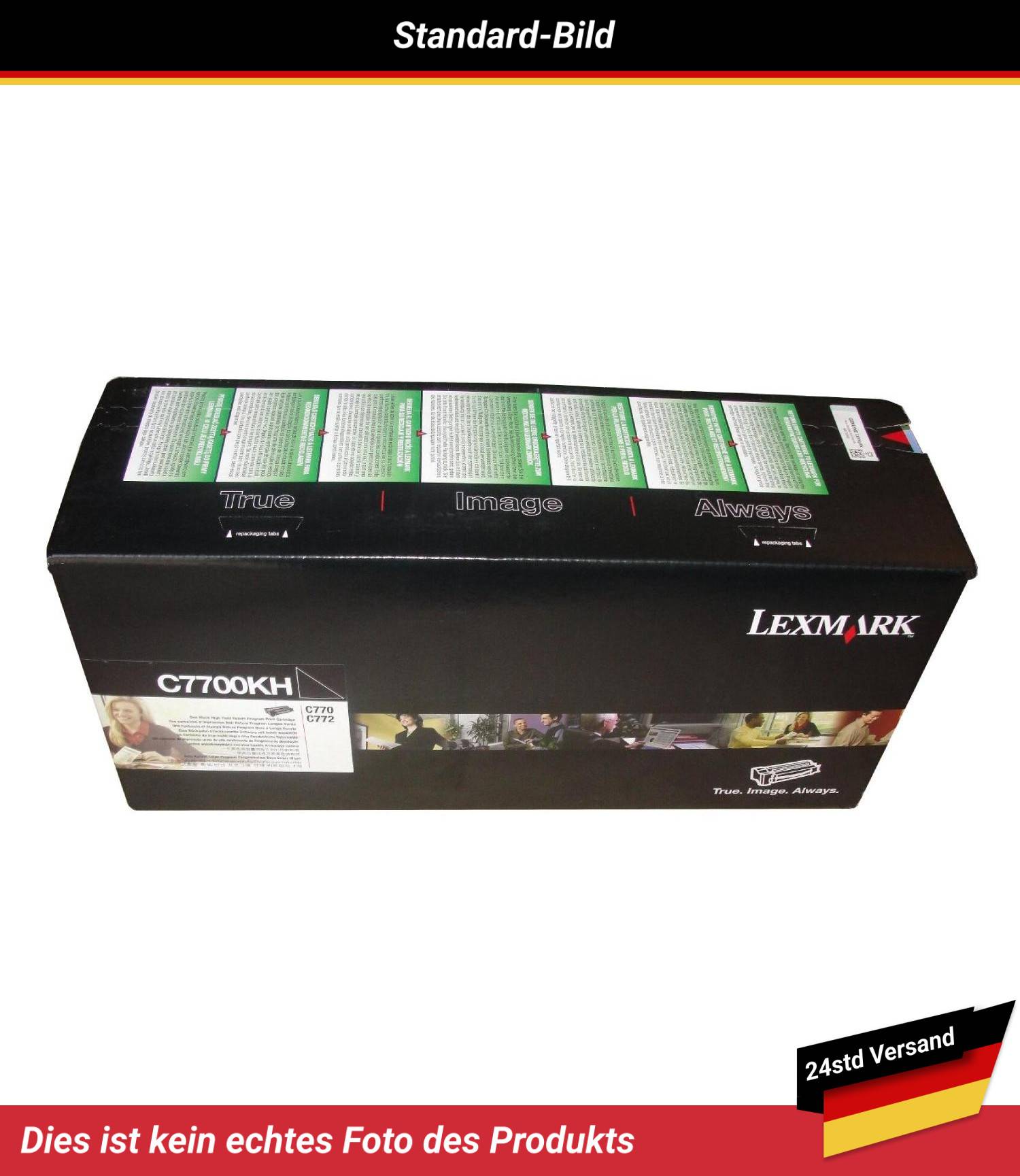 LEXMARK C770 TONER CARTRIDGE BLACK RP 10K