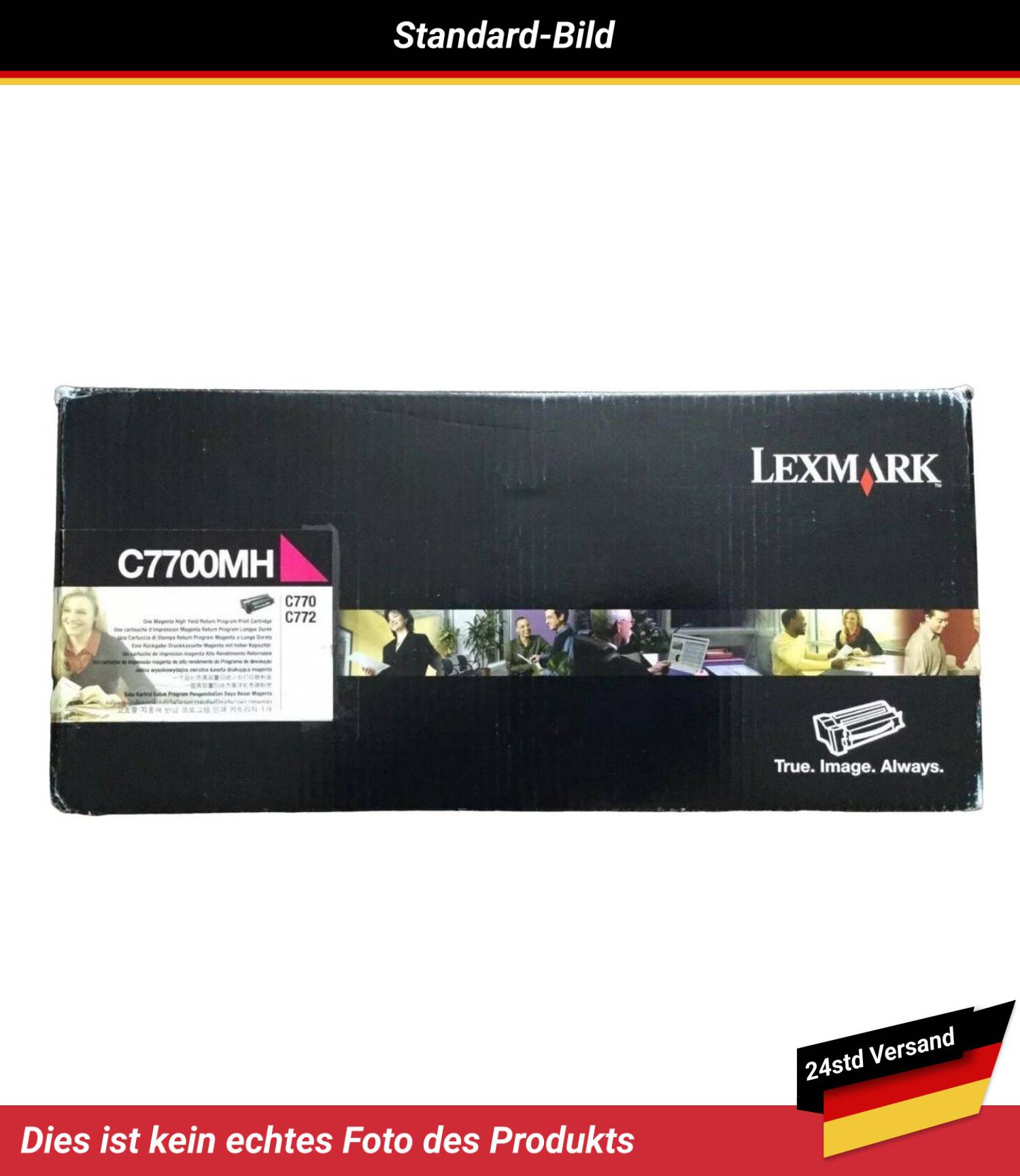 LEXMARK C770 TONER CARTRIDGE MAGENTA RP 10K