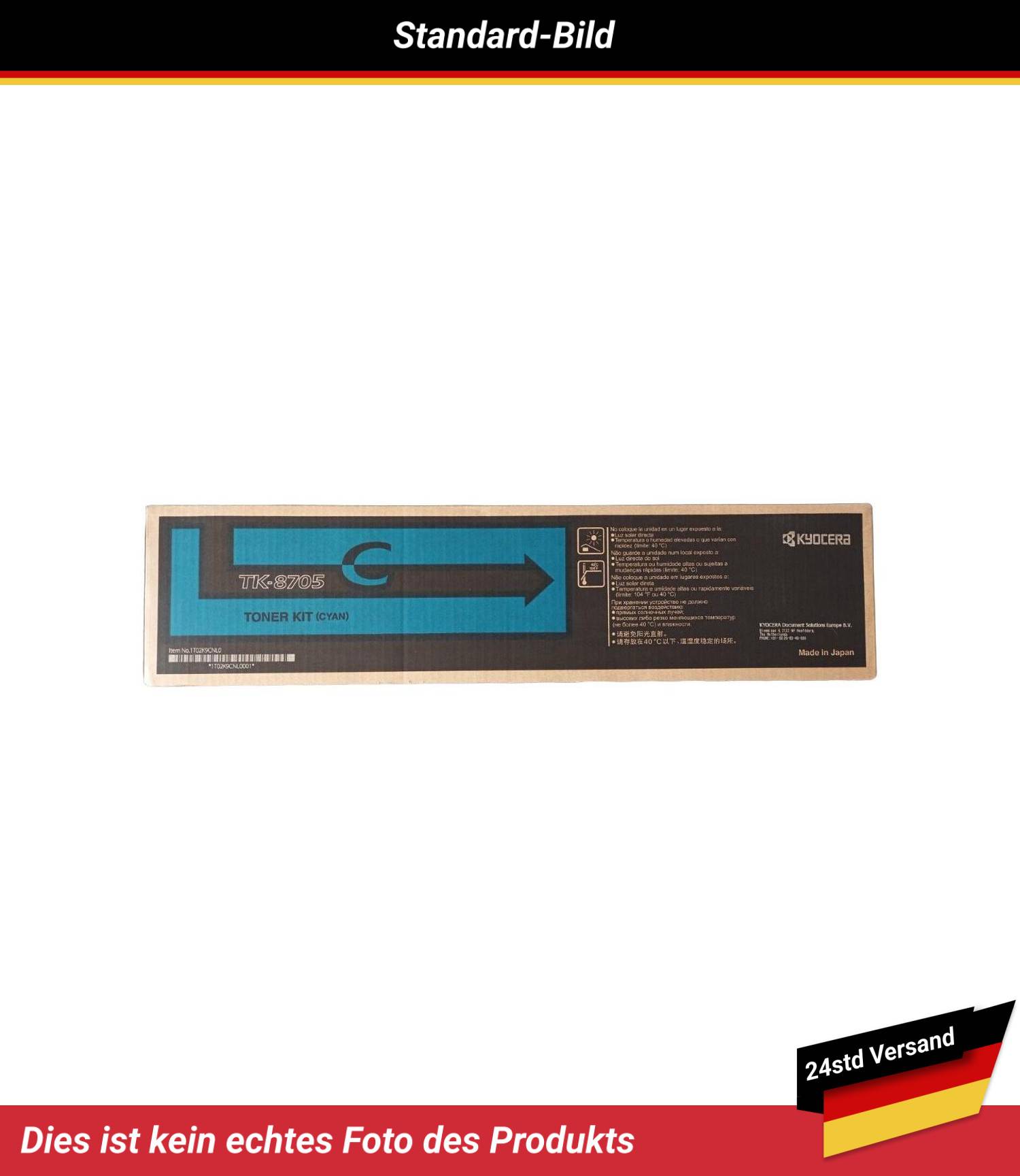 KYOCERA MITA TASKALFA 6550CI TONER KIT CYAN