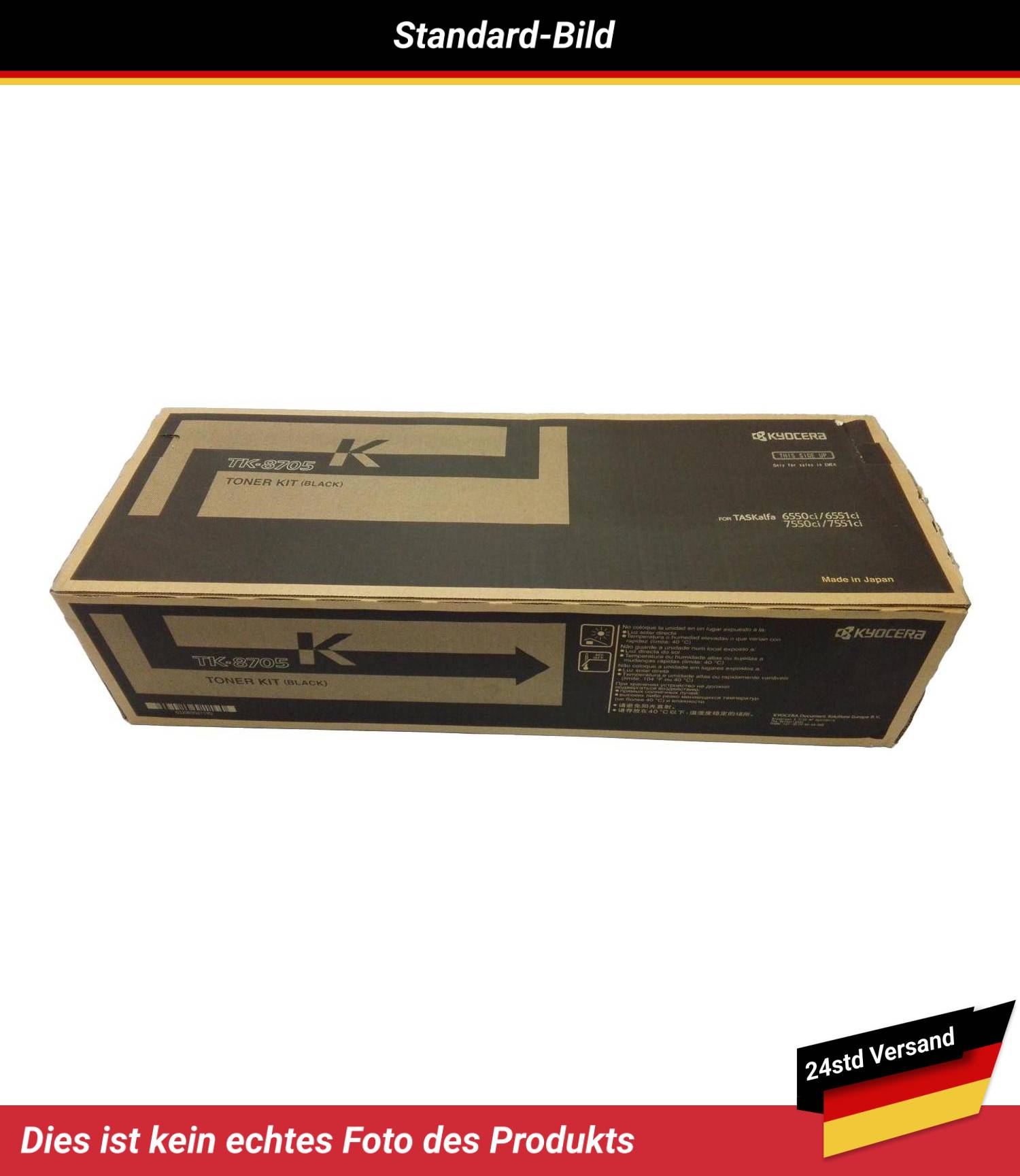 KYOCERA MITA TASKALFA 6550CI TONER KIT BLACK