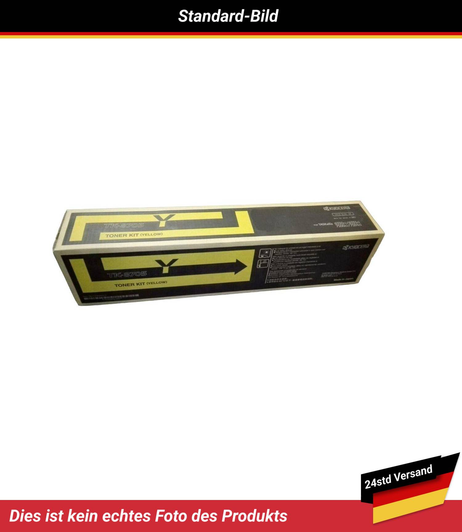 KYOCERA MITA TASKALFA 6550CI TONER KIT YELLOW