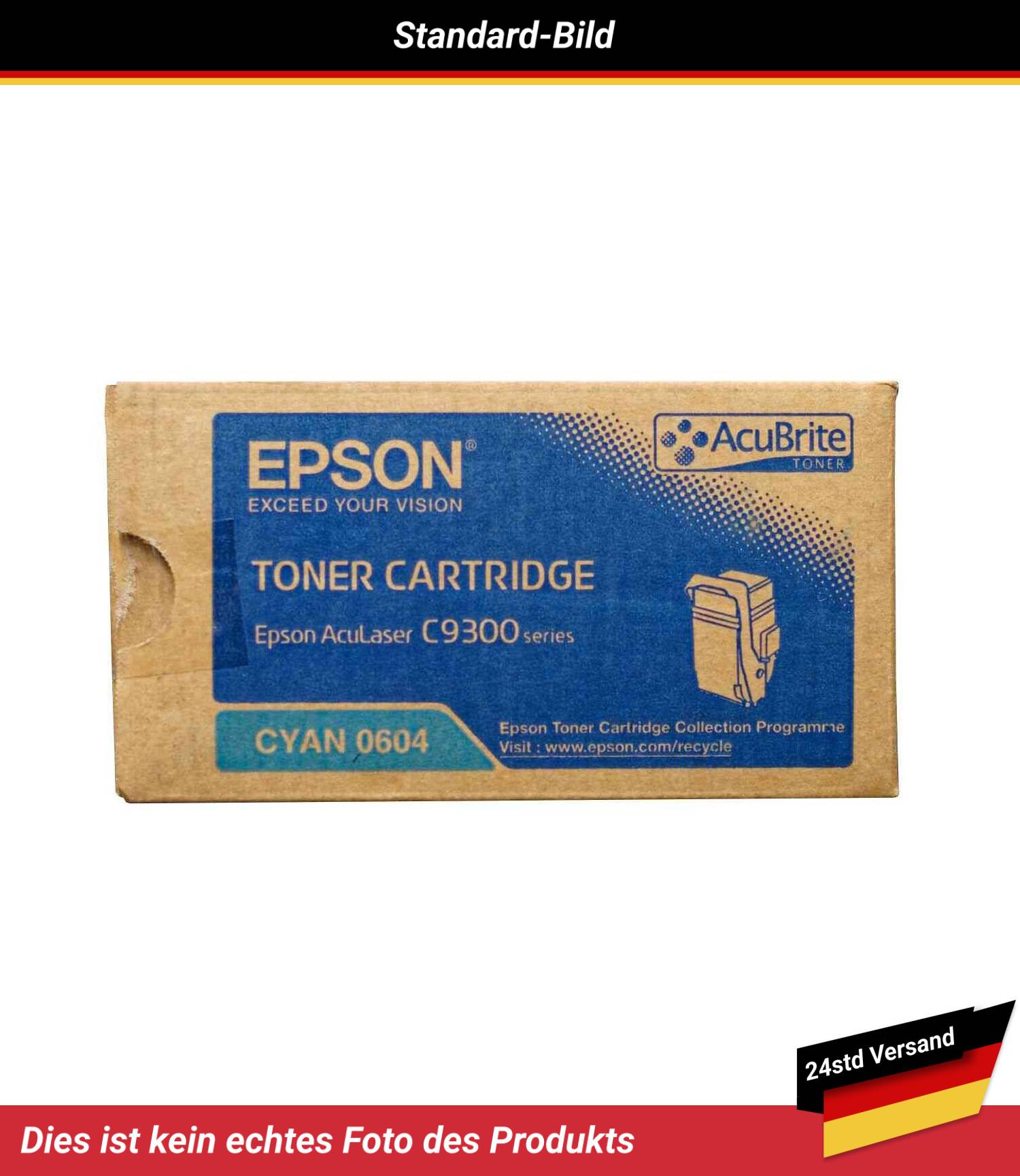 EPSON 0604 TONER CARTRIDGE CYAN