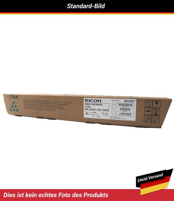 RICOH MP C3501E MP C3300E PRINT CTG CYAN