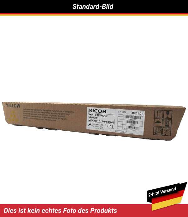 RICOH MP C3501E MP C3300E PRINT CTG YELLOW