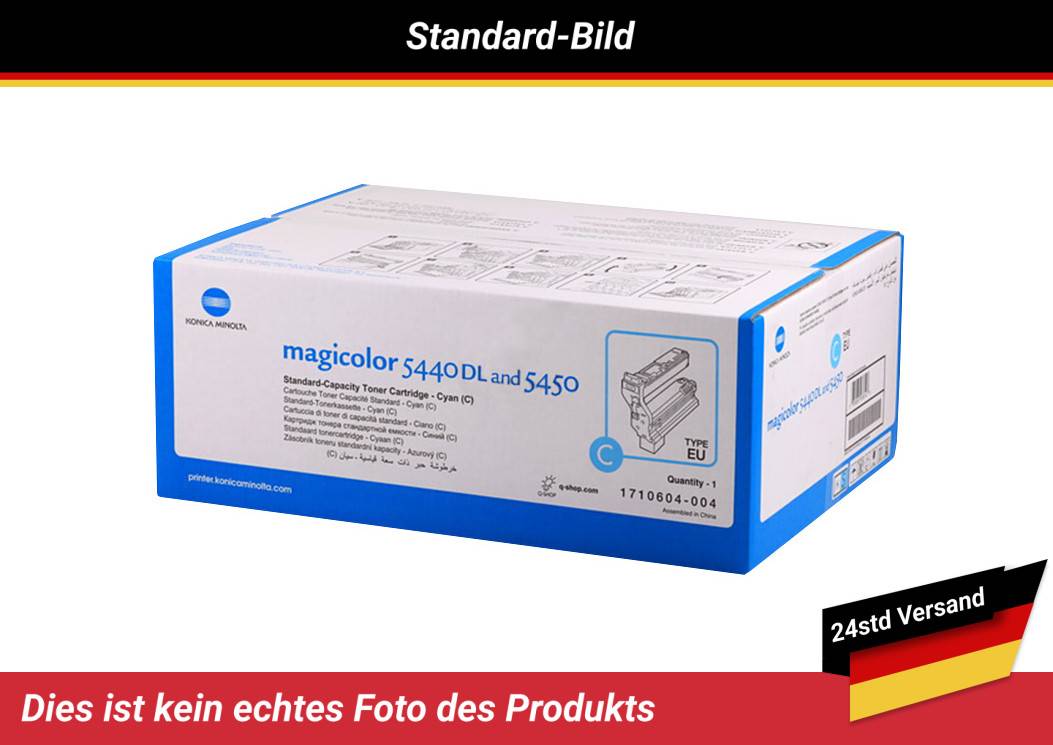 KONICA MINOLTA MAGICOLOR 5440DL TONER CTG CYAN (TYPE EU)