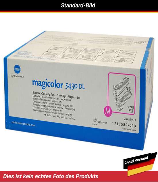 KONICA MINOLTA MAGICOLOR 5430 TONER MAGENTA 220V (TYPE EU)
