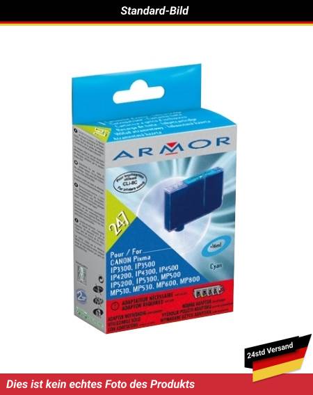 ARMOR FOR CANON CLI-8C INK CTG CYAN NON-OEM