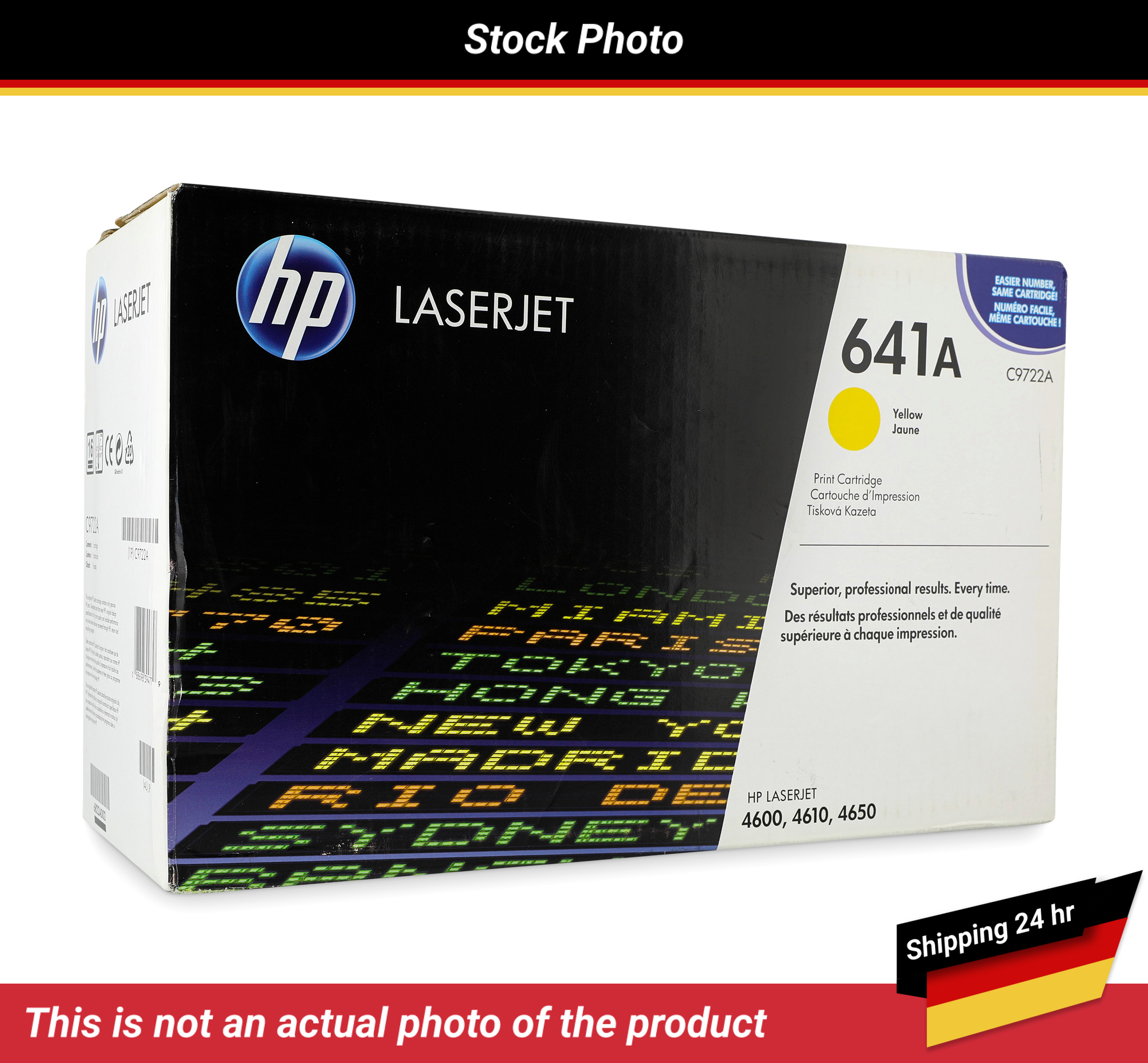 HP 641A TONER CARTRIDGE YELLOW